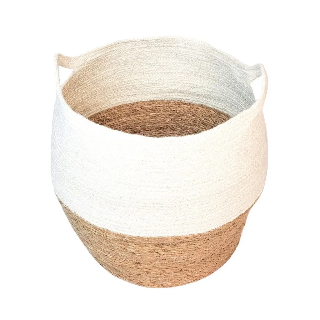 2 Handmade and eco-friendly Jar Baskets - Eco-friendly, Fair trade, Handmade, Ethically sourced