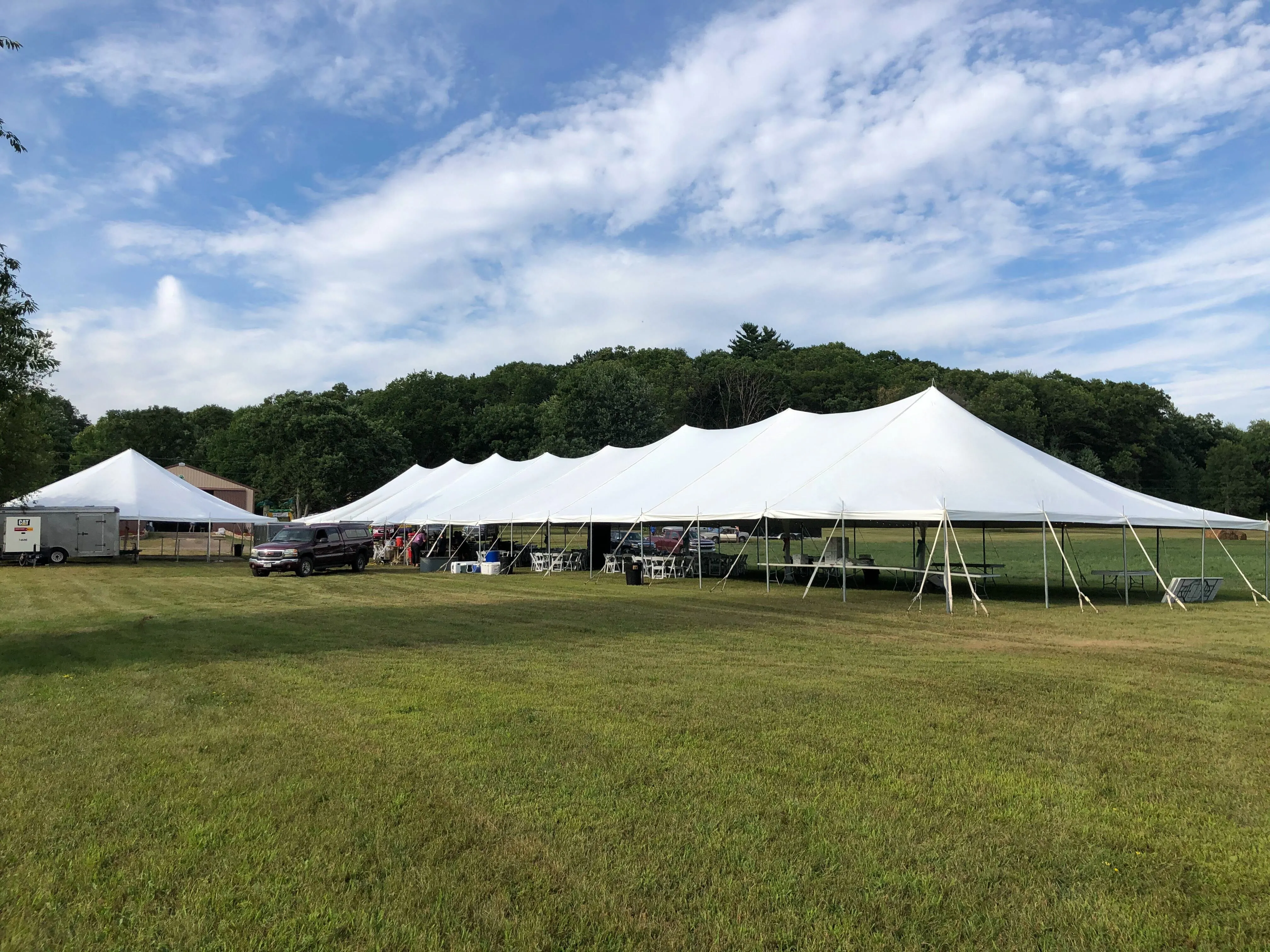 40x200 Pole Tent