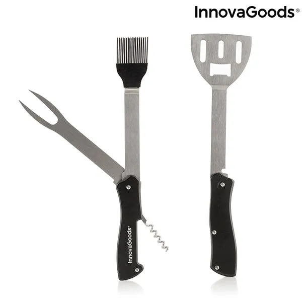 5 in 1 Barbecue Utensils Set Bbkit InnovaGoods