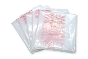 5 Pack 31” x 46” Clear Plastic Dust Collector Replacement Bags to Fit 20” Diameter Filter Drums Super Strong 5 mil Thick