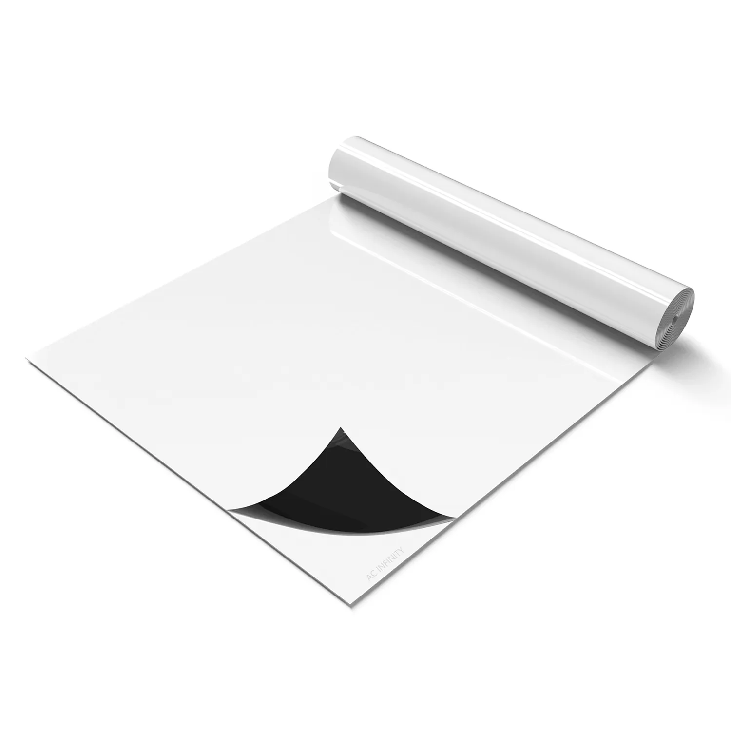 AC Infinity Black and White Panda Film, Waterproof Reflective Sheet, 10 x 50 ft.