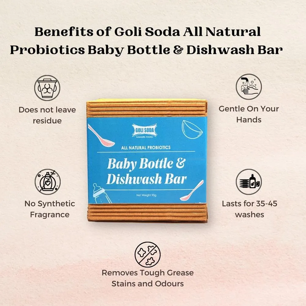 All Natural Probiotics Baby Bottle & Dishwash Bar