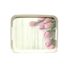 Bamboo Fibre Serving Tray 32 X 26 CM