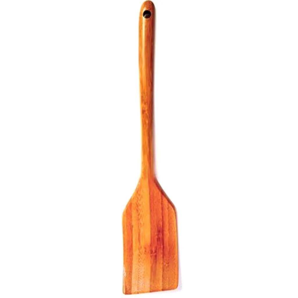 Bamboo Spatula, Rounded 12in