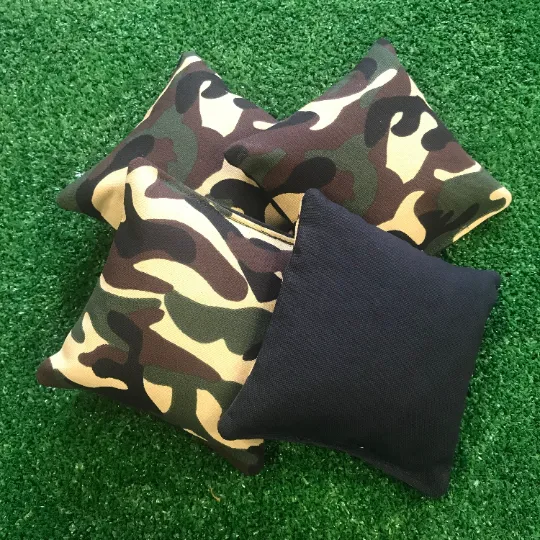 Camoflauge Regulation Cornhole Bags  |  Set of 4