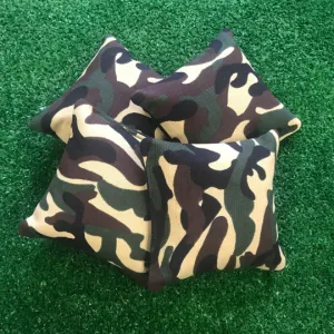 Camoflauge Regulation Cornhole Bags  |  Set of 4