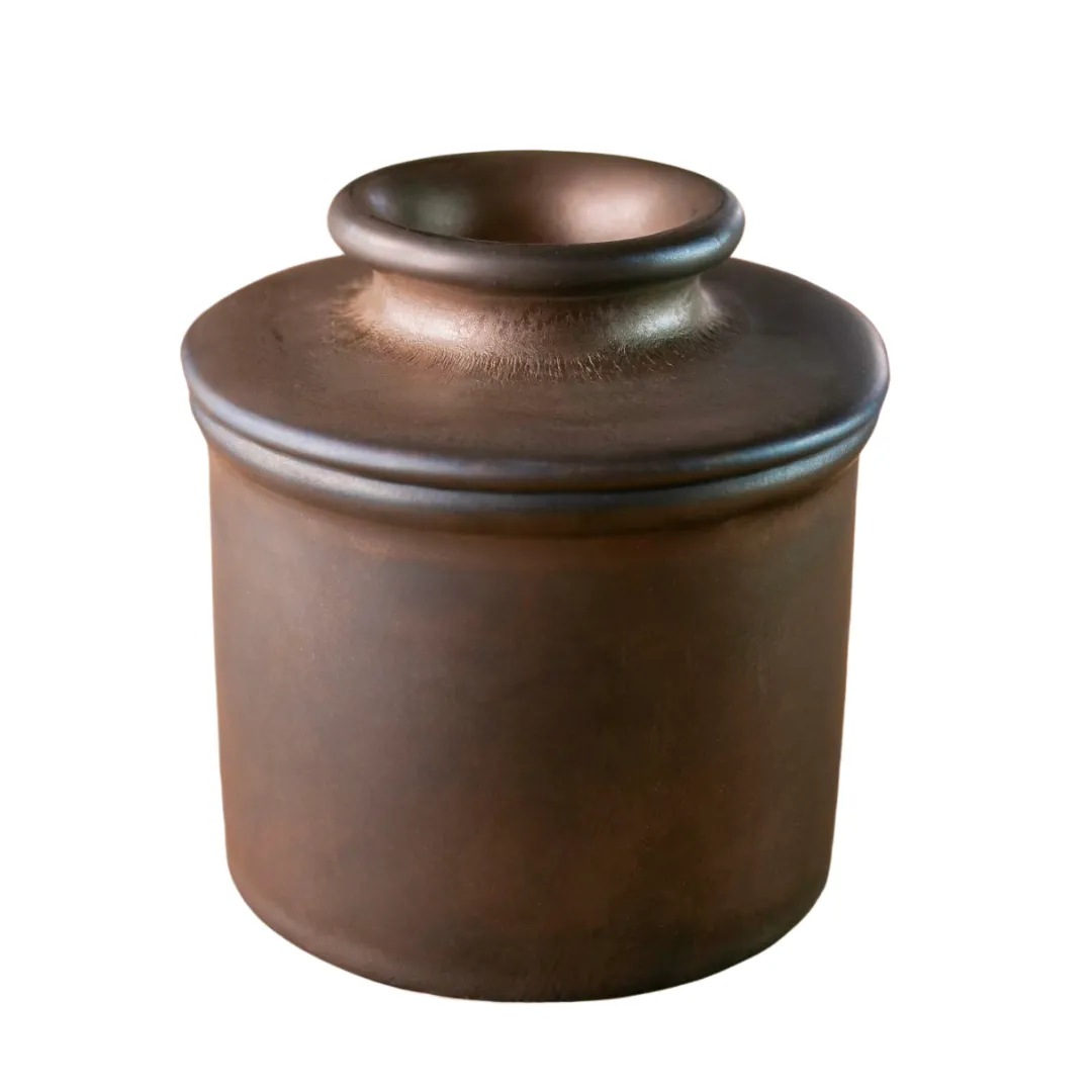 Classic Matte Bronze Butter Bell Crock