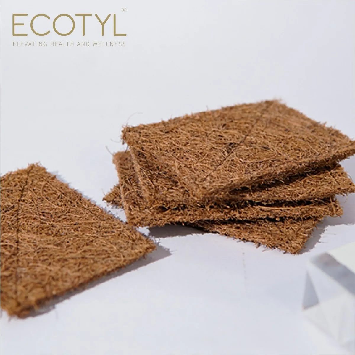 Coconut Scrub Pad | Dishwashing Pad | Long-Lasting Stitched Coir Scrubber | Set of 5