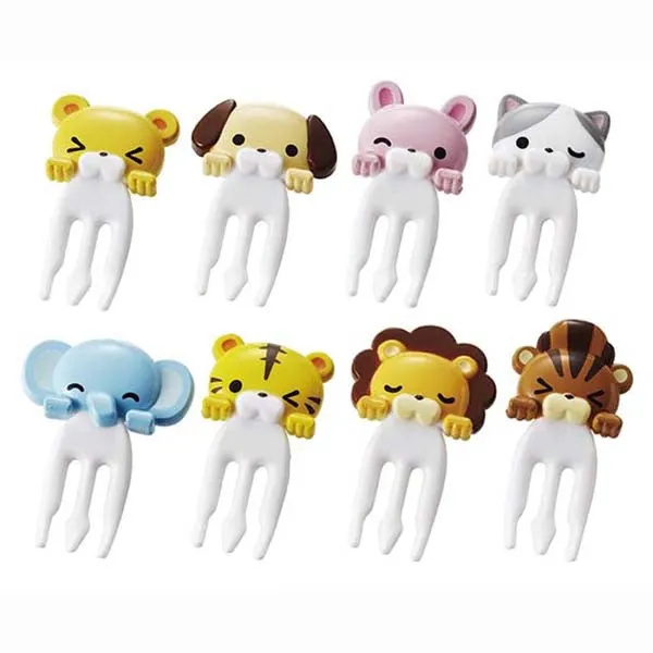 Cute Baby Animal Food Pick Forks