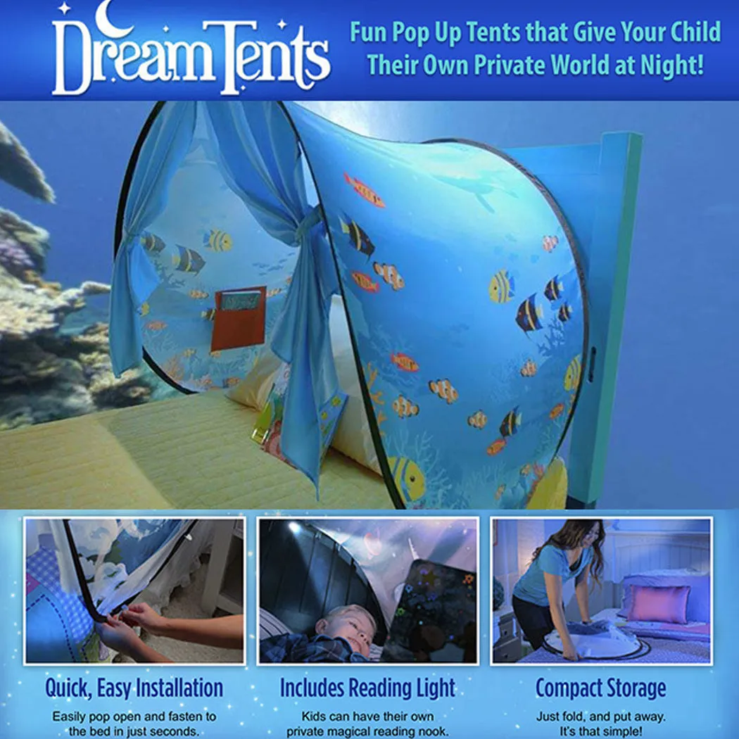 DreamTents Fun Pop Up Tent - Undersea World - Twin (No Light)