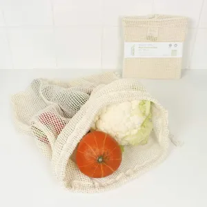 Extra Large Organic Cotton Mesh Produce Bag