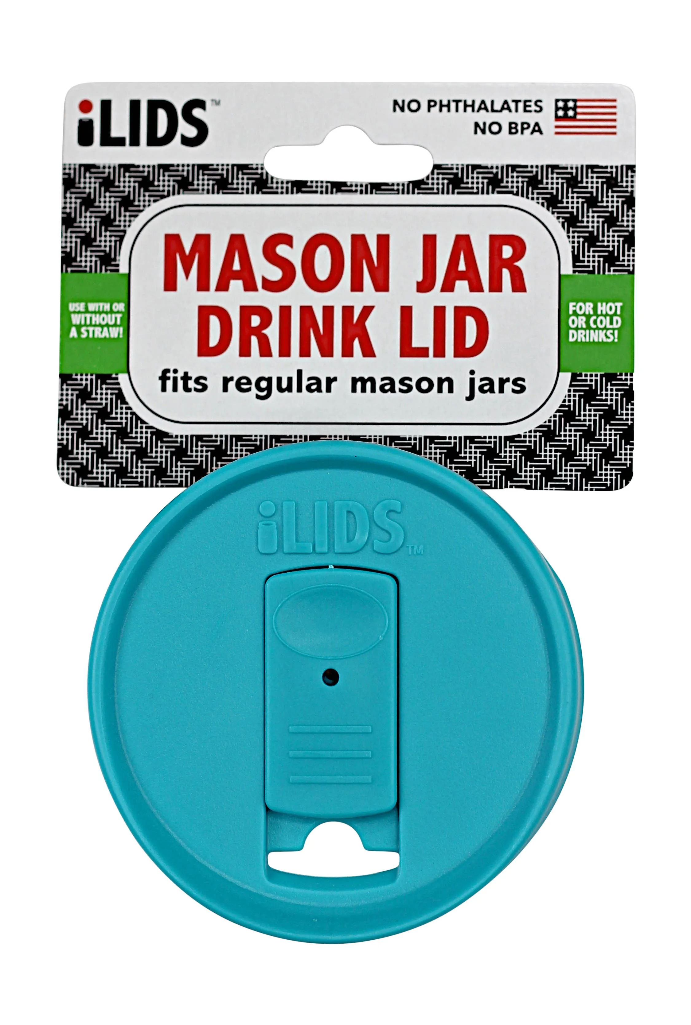 Fenigo Inc - ILid Mason Jar Drink Lid - Wide and Regular Mouth Options