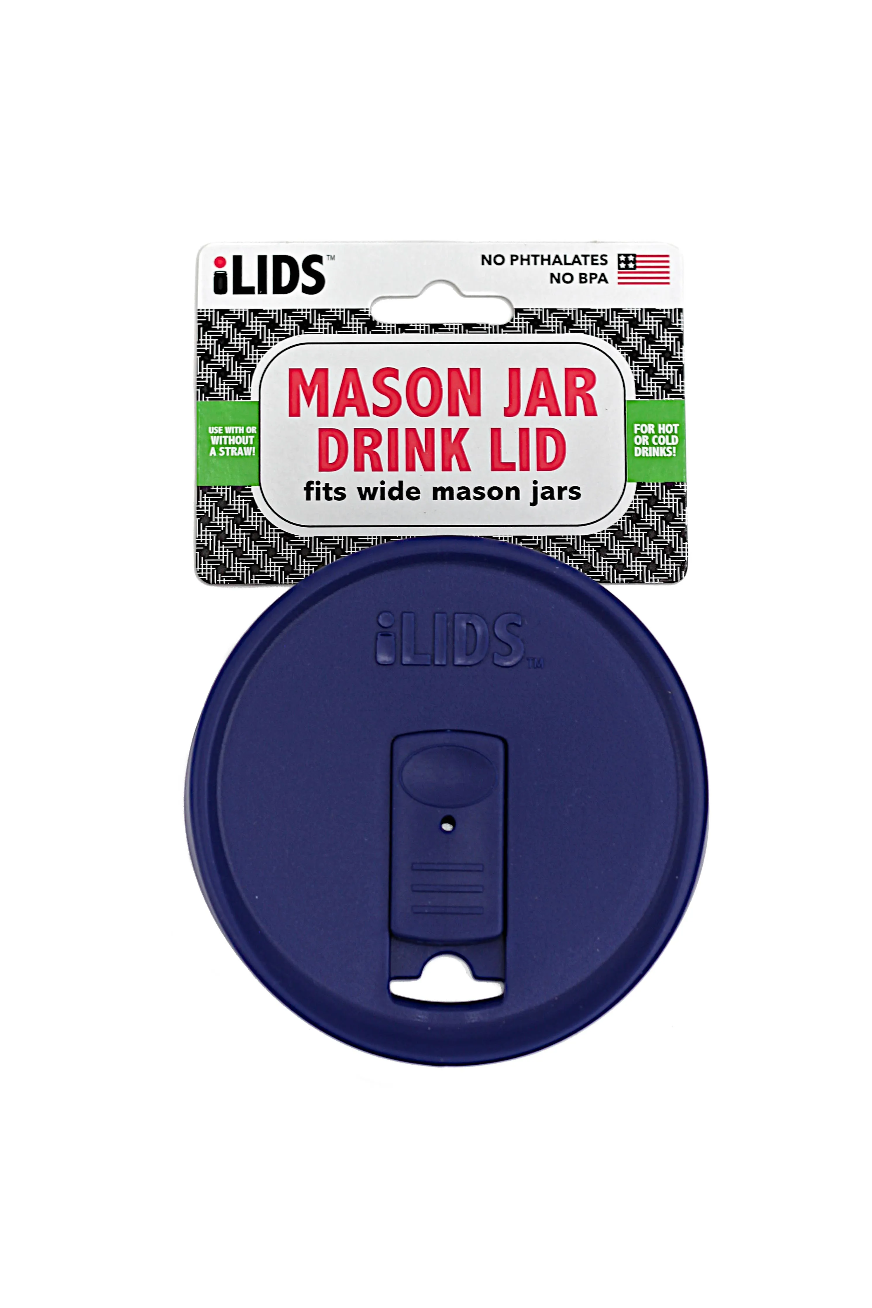 Fenigo Inc - ILid Mason Jar Drink Lid - Wide and Regular Mouth Options