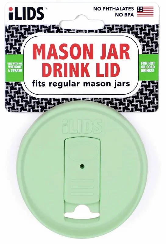 Fenigo Inc - ILid Mason Jar Drink Lid - Wide and Regular Mouth Options