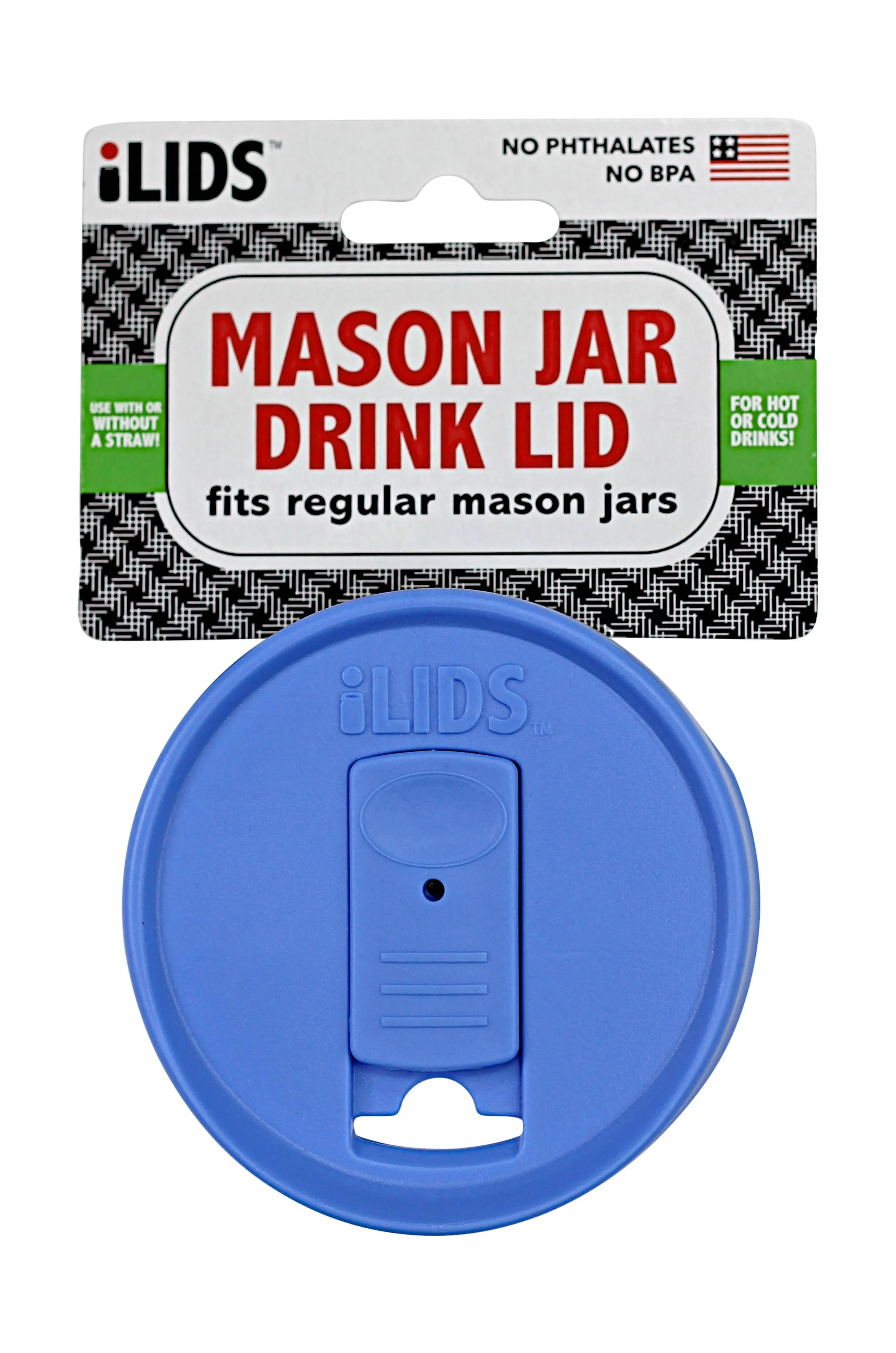 Fenigo Inc - ILid Mason Jar Drink Lid - Wide and Regular Mouth Options