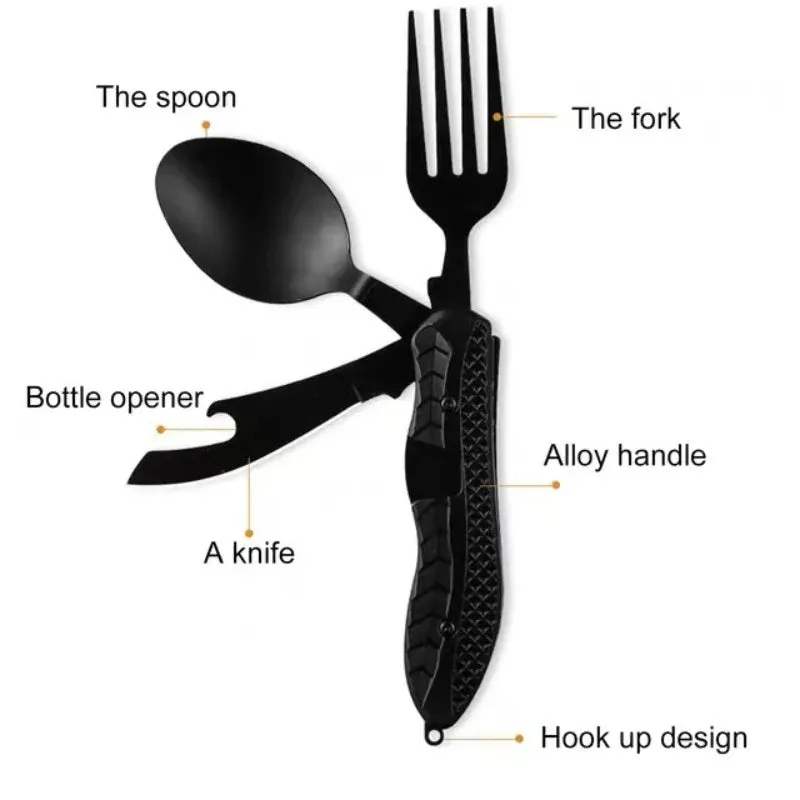 Foldable Multitool Utensils