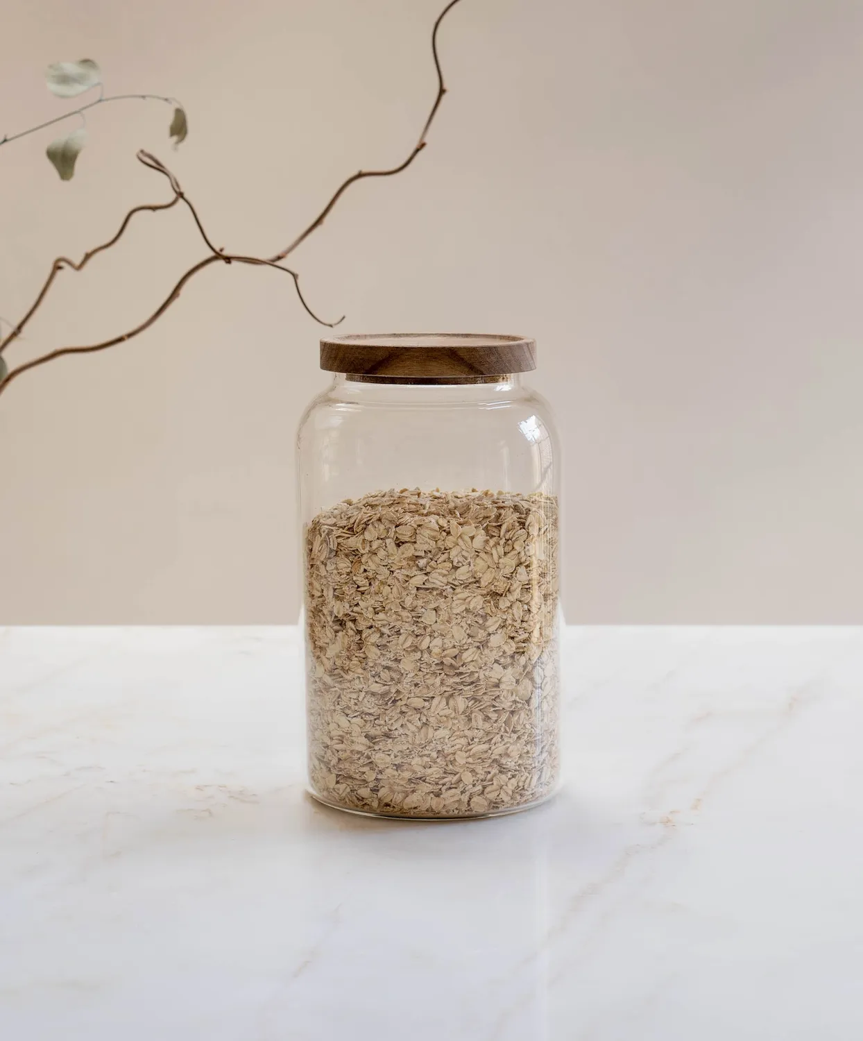 Glass Pantry Storage Jars