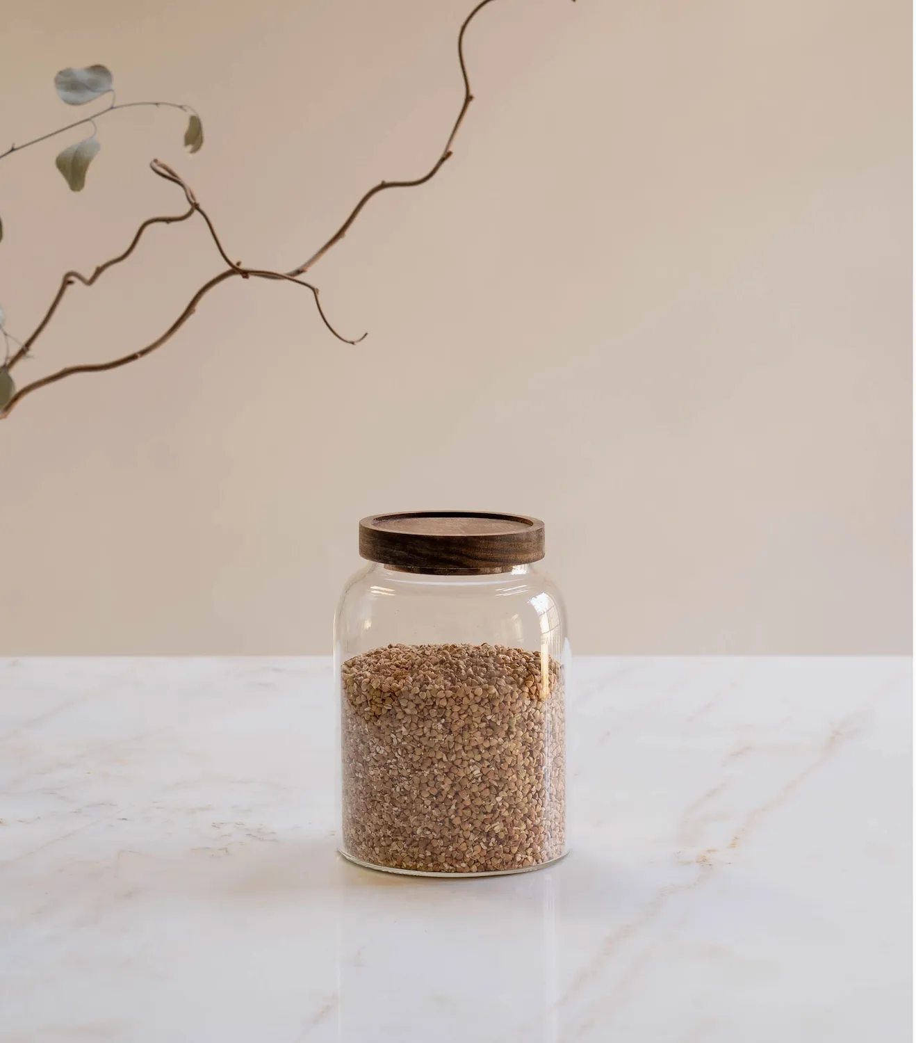 Glass Pantry Storage Jars