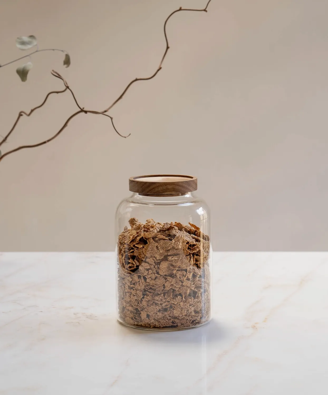 Glass Pantry Storage Jars