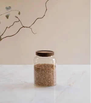 Glass Pantry Storage Jars