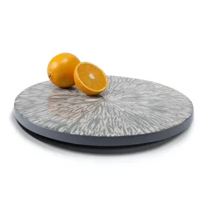 Gray Almendro Revolving Tray