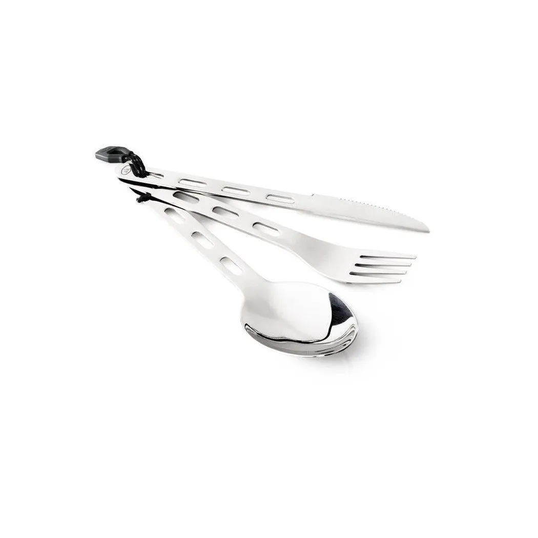 GSI Outdoors Glacier Stainless 3 pc. Ring Cutlery