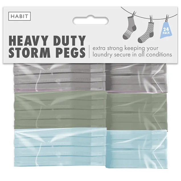 Heavy Duty Storm Pegs, 24 Pack