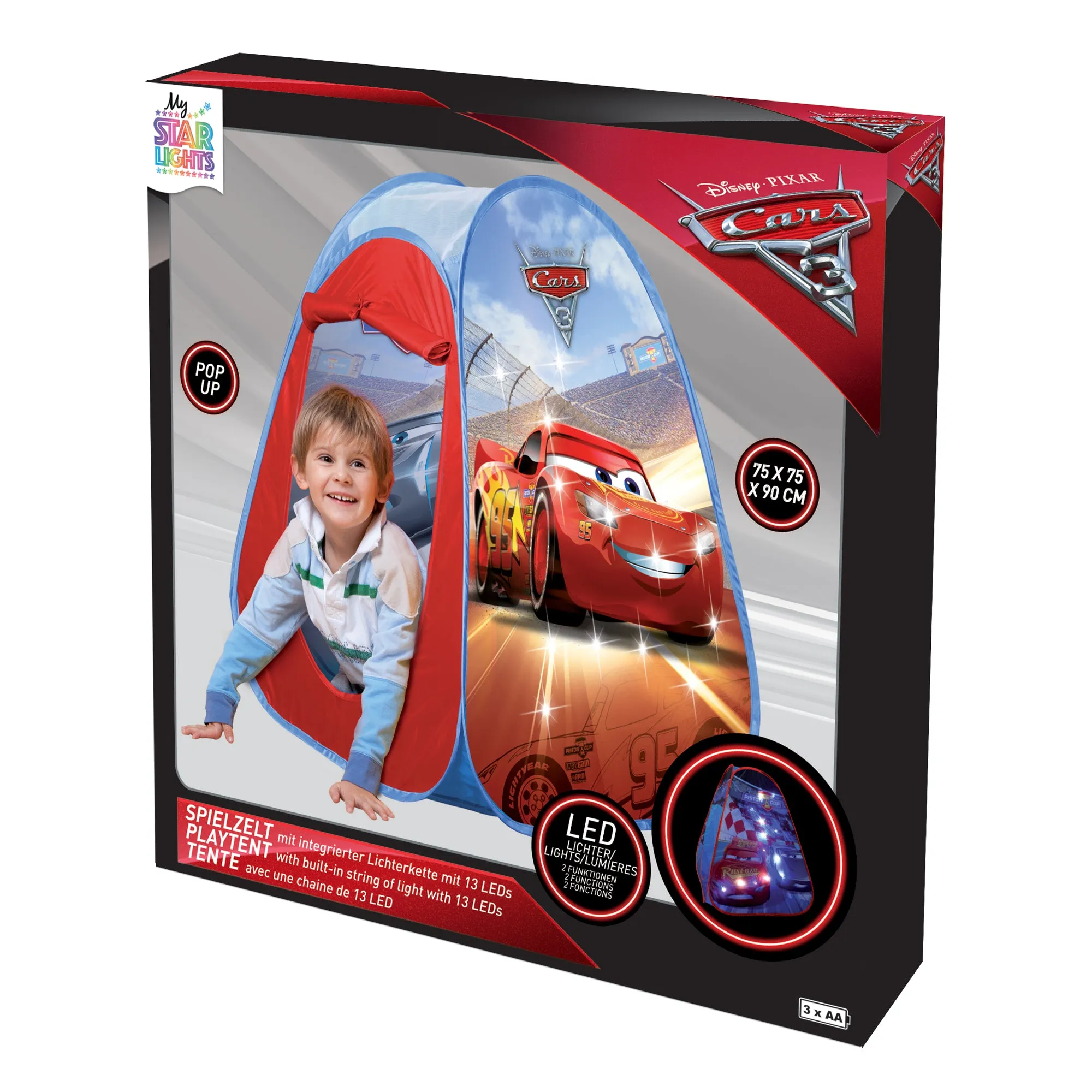 John Disney Cars Pop Up Play Tent