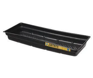 Justrite 12 Gallon 46" X 16" X 5.5" Recycled Polyethylene EcoPolyBlend Spill Tray