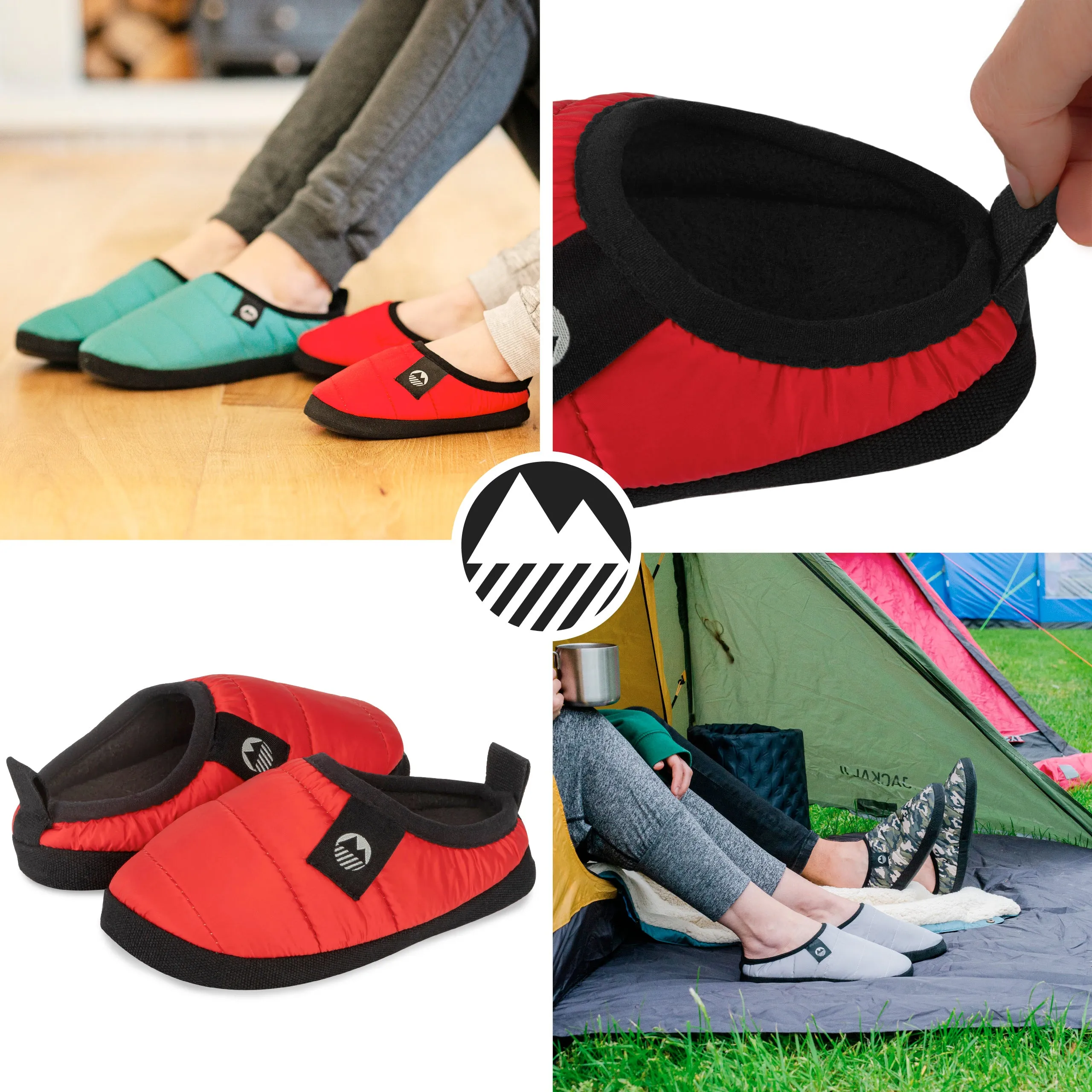 Kids' Wolfa Ultra Warm Tent Slippers