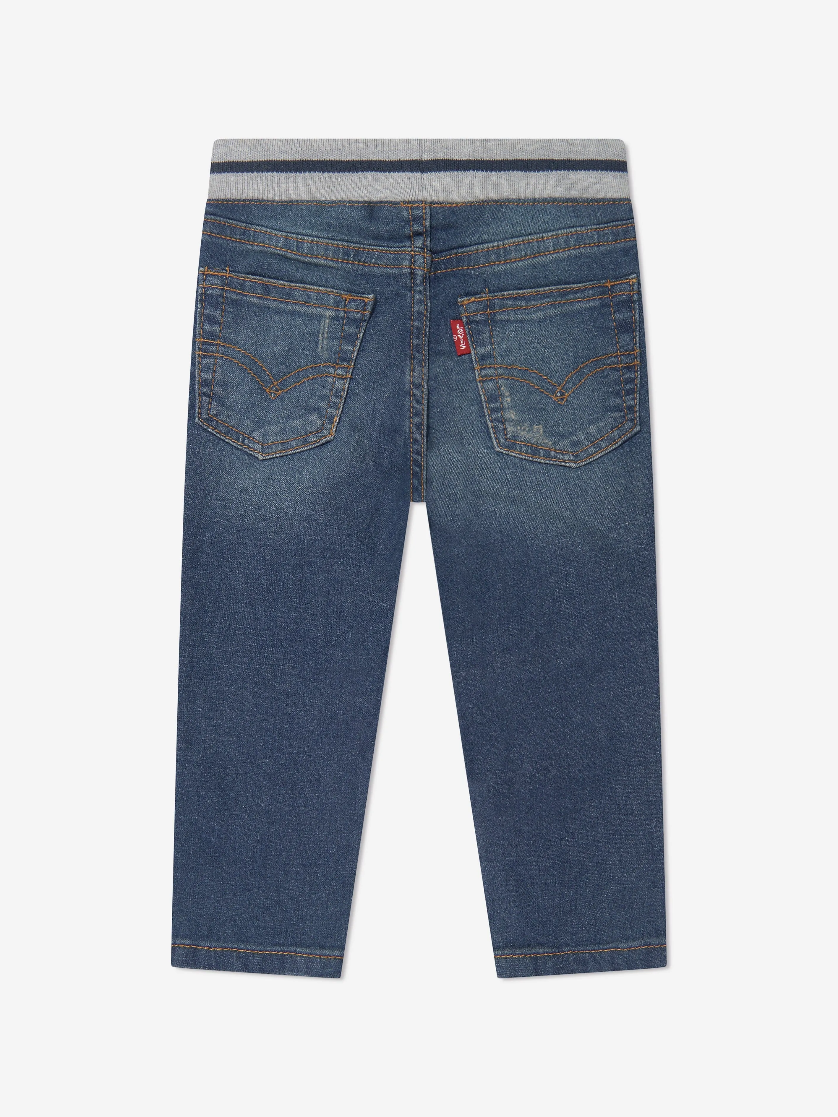 Levi's Baby Boys Pull On Skinny Jeans in Blue