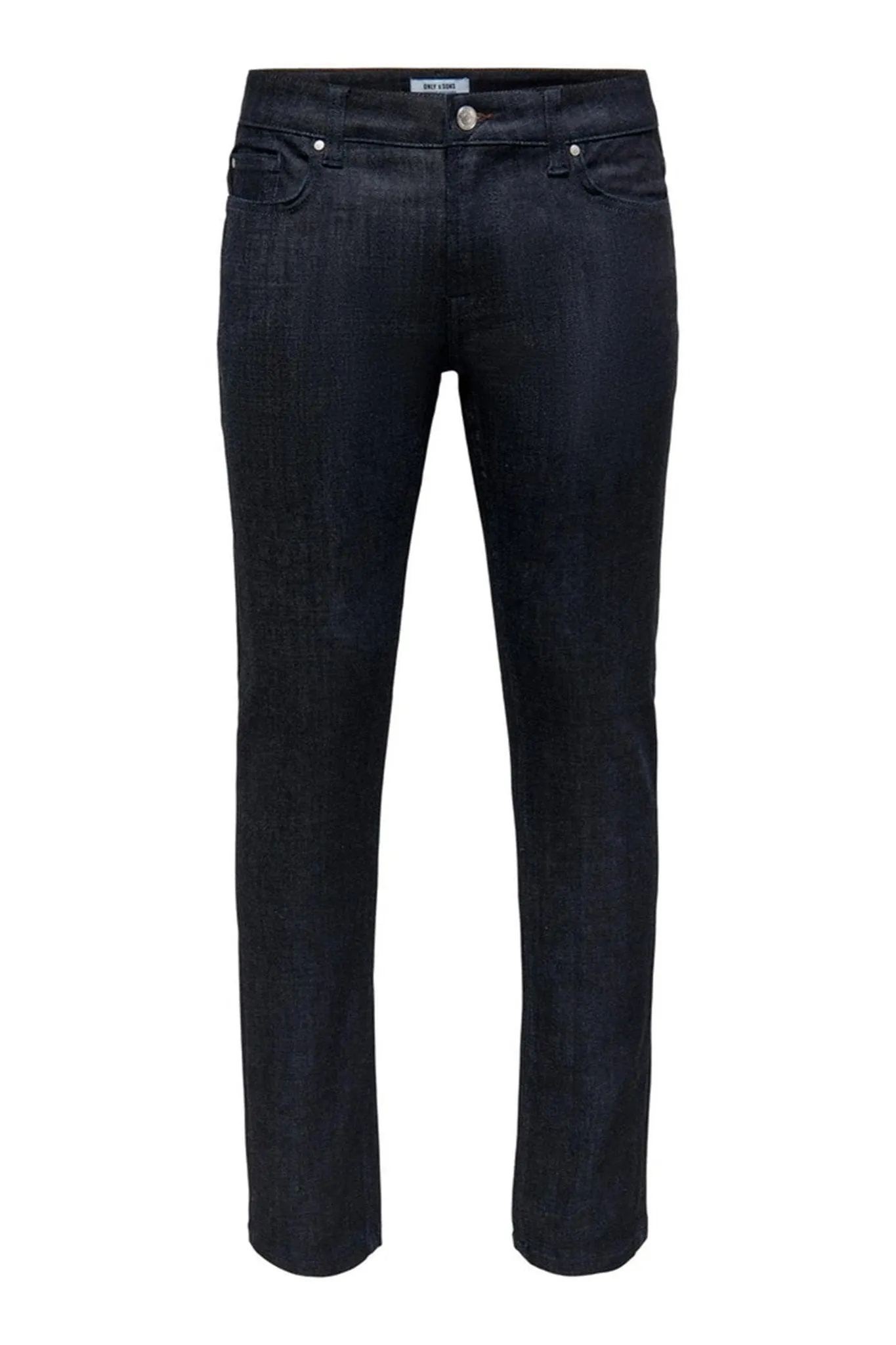 Loom Slim Raw Jeans - Blue Denim