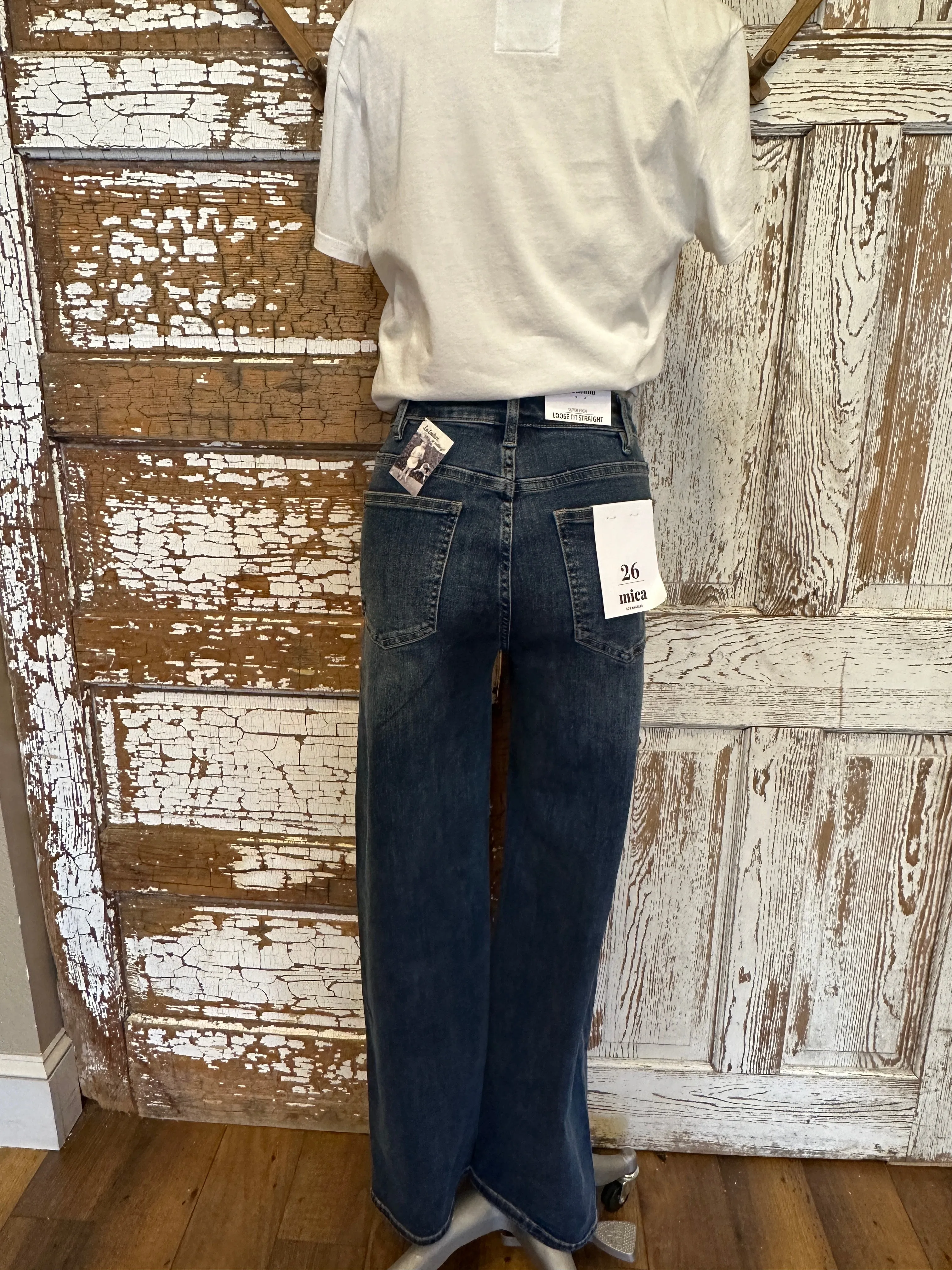 Loose Fit Straight Leg Jeans