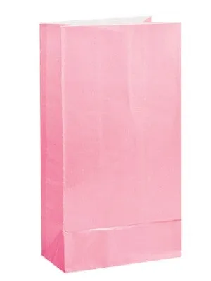 Loot Bags - Baby Pink - 12pc