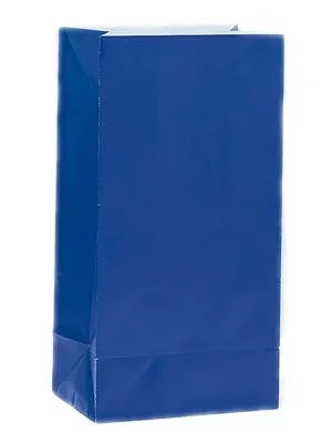 Loot Bags - Blue - 12pc