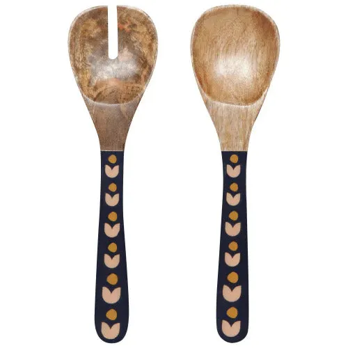 Mango Wood Salad Servers