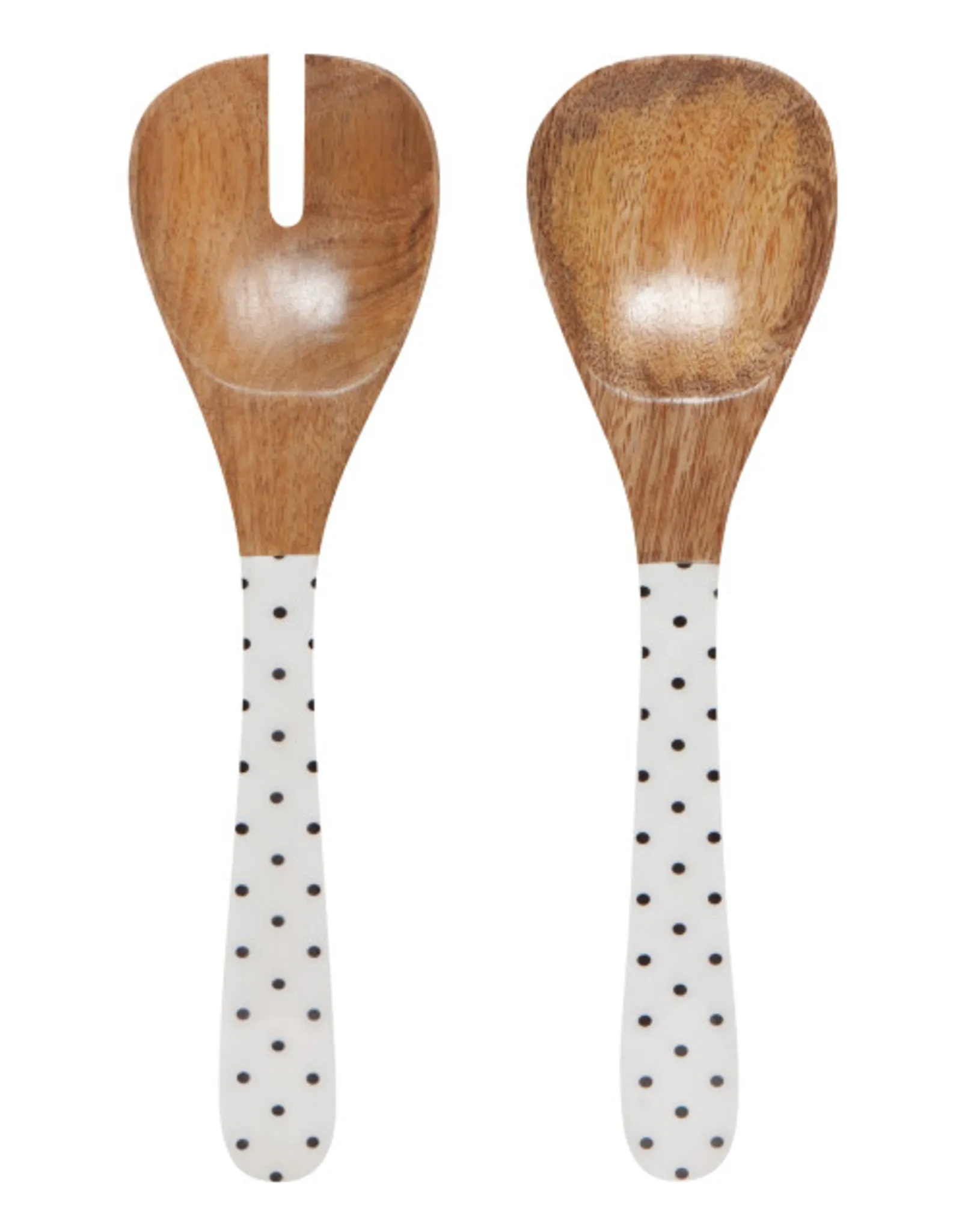 Mango Wood Salad Servers