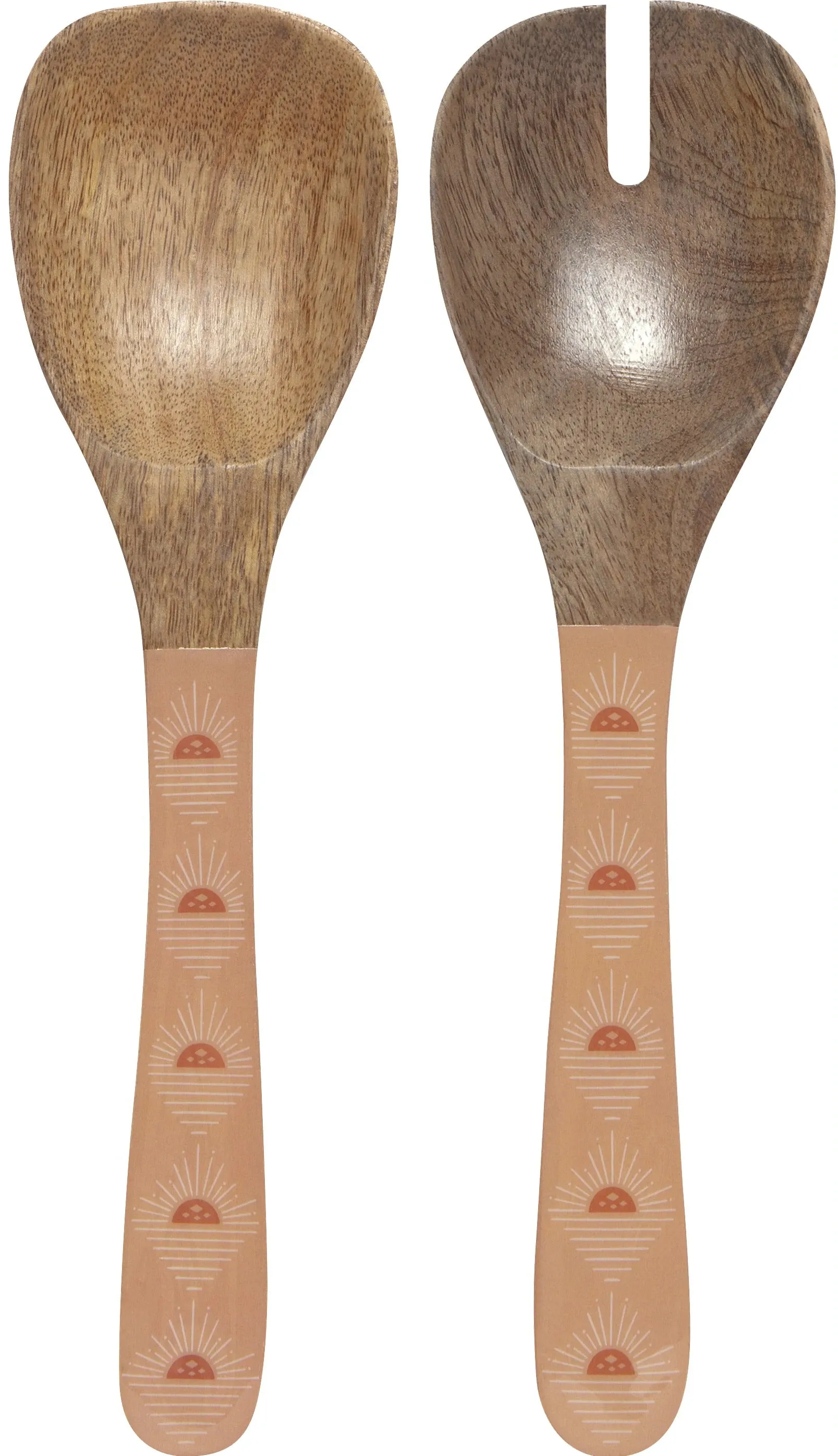 Mango Wood Salad Servers