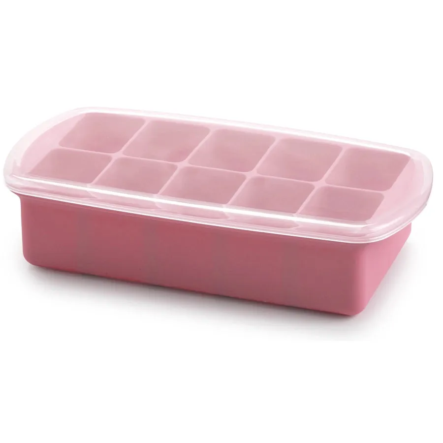 Melii Silicone Baby Food Freezer Tray 2 oz Pink