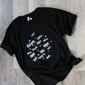 Men's T-shirt - Nope Black