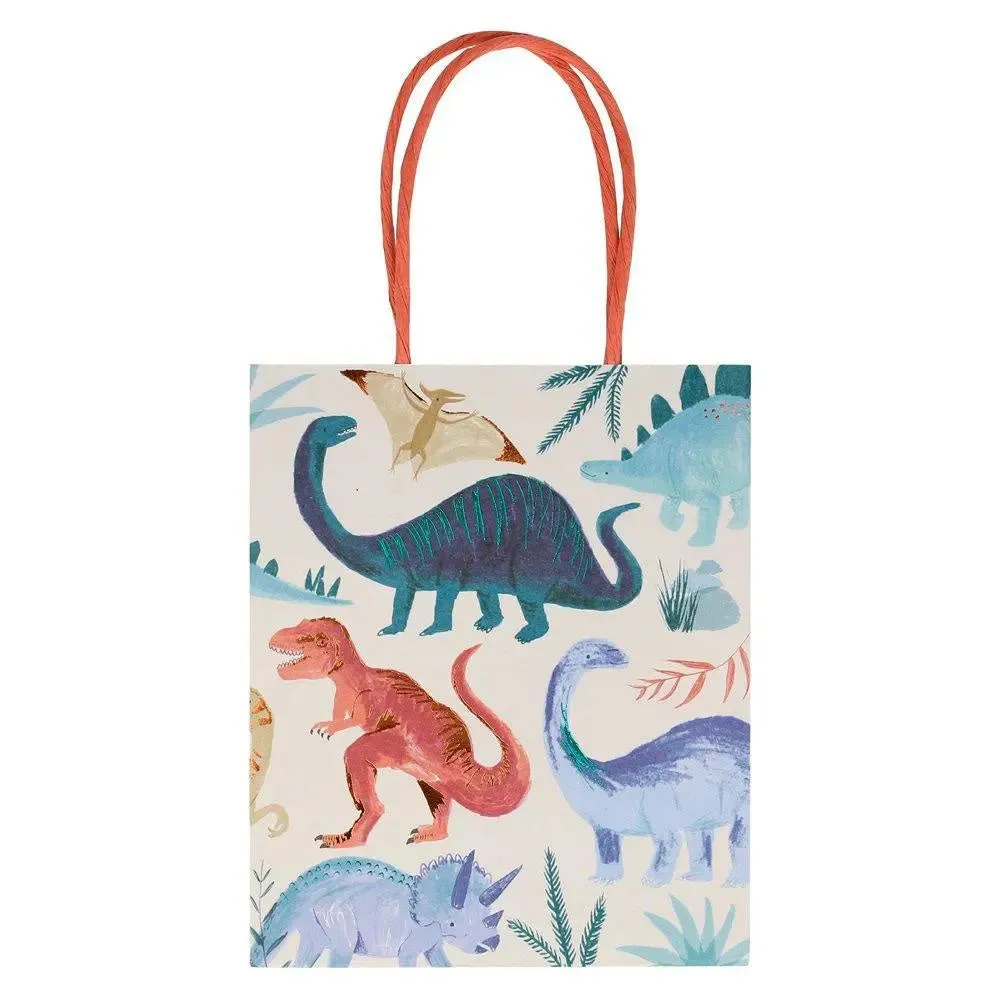 Meri Meri Dinosaur Kingdom Party Bags - 8 Pkt