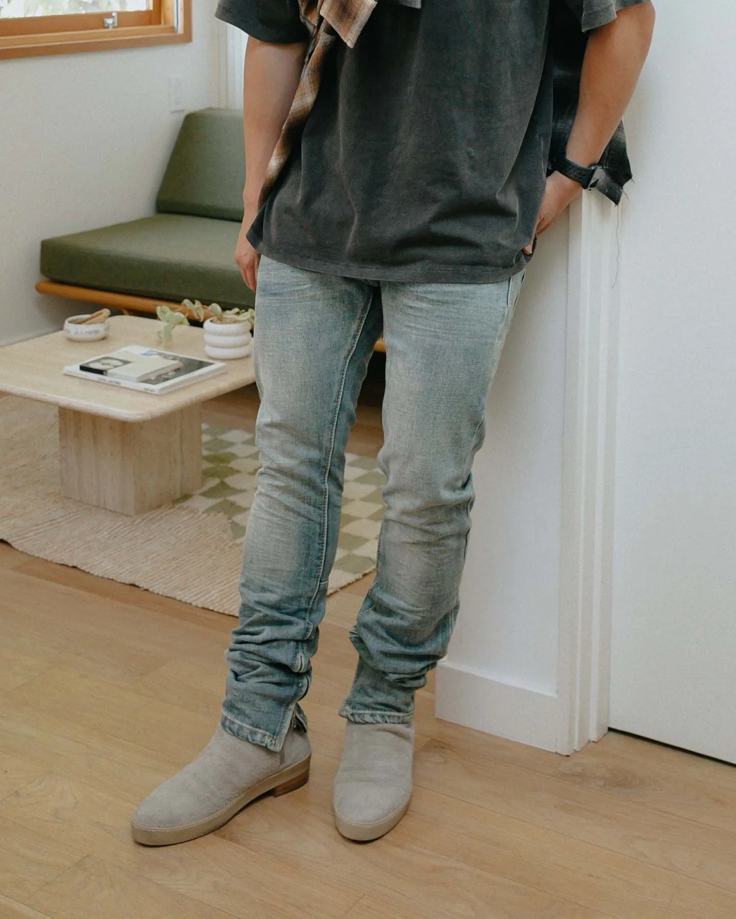 MNML M5 Denim Jeans Blue