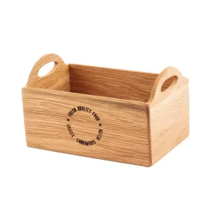 Olympia Oak Printed Table Caddy 230mm - CN517