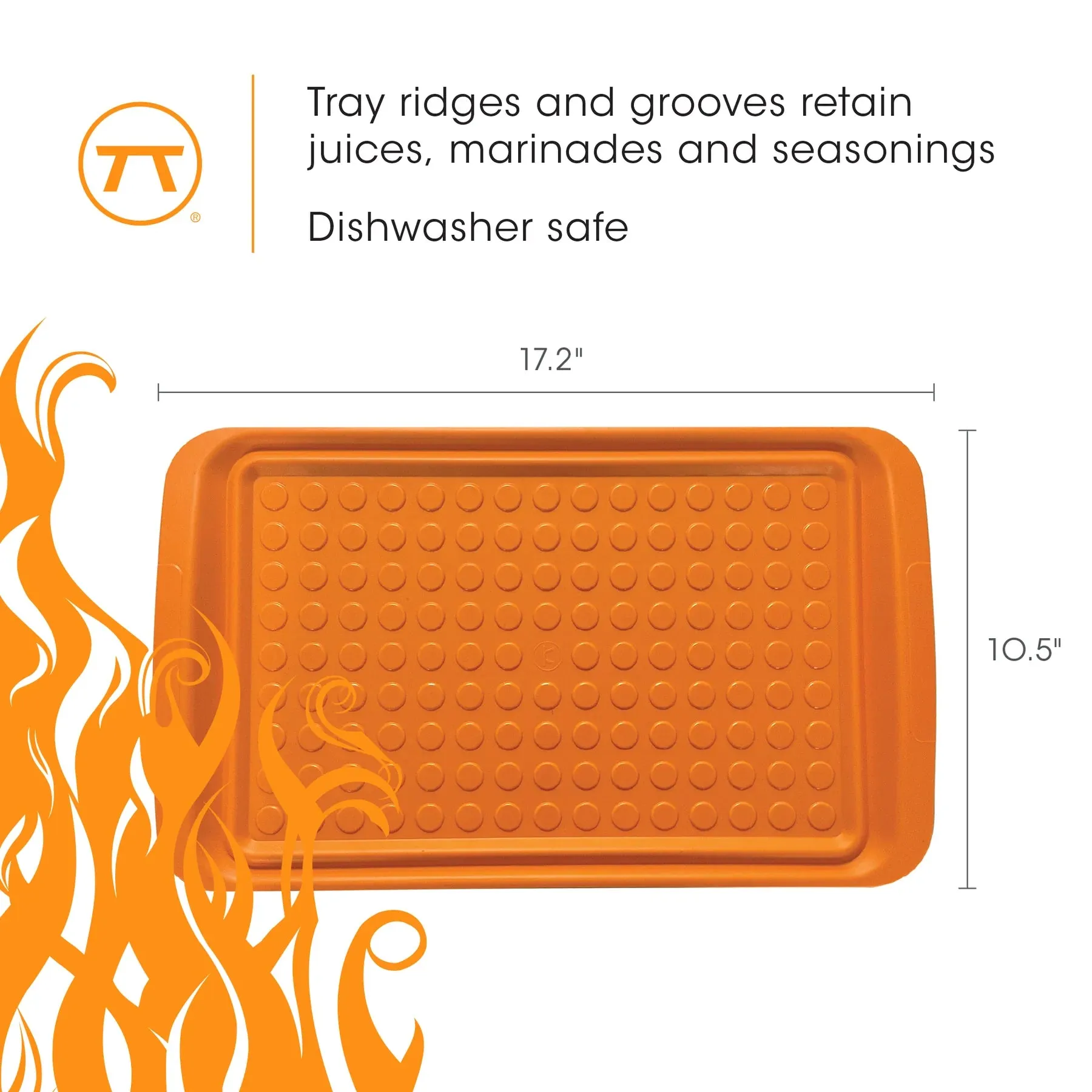 Outset Large Grill Prep Tray Set of 2