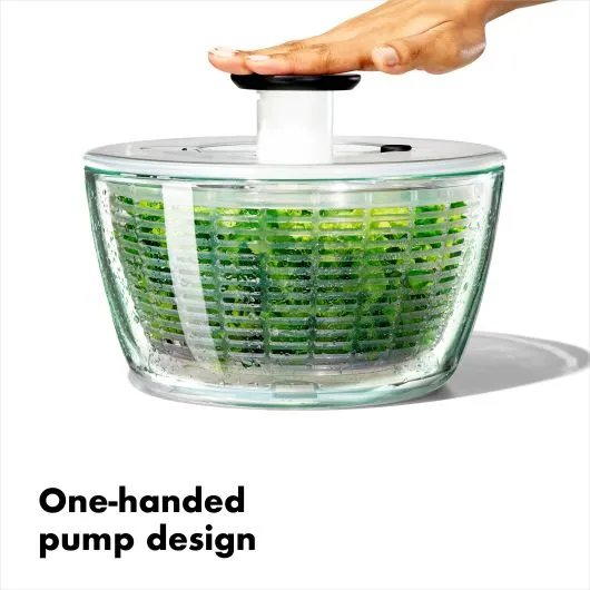 OXO Glass Salad Spinner