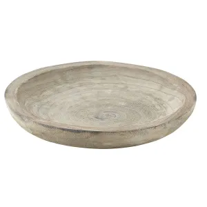 Paulownia Wood Bowl - Grey