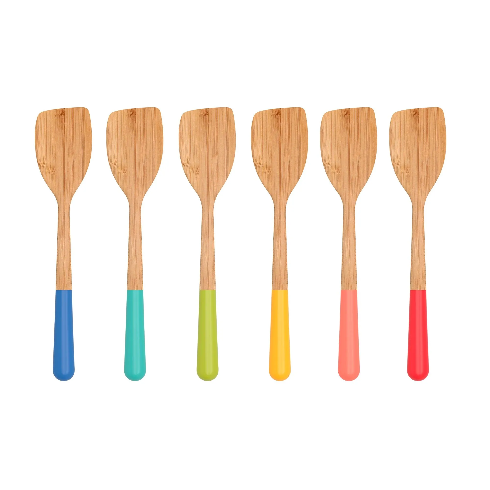 Pebbly Bamboo Spatula  - 6 Colors