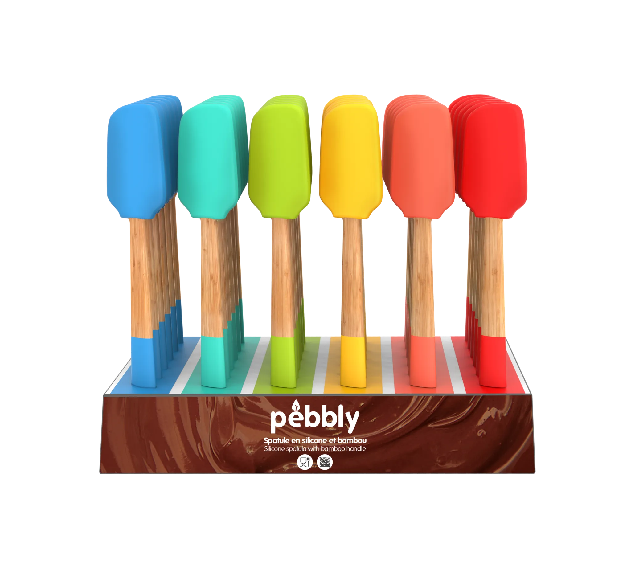 Pebbly Spatula  - 6 Colors