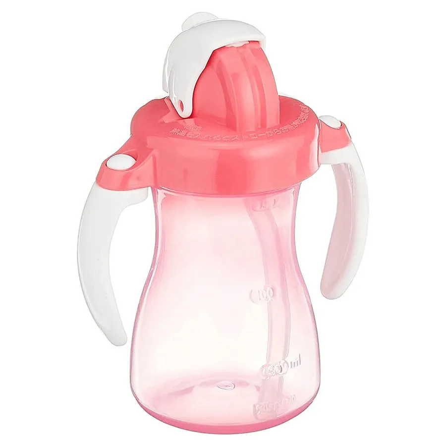 Pigeon Petite Straw Bottle 150ML, Hanging Type (Pink)