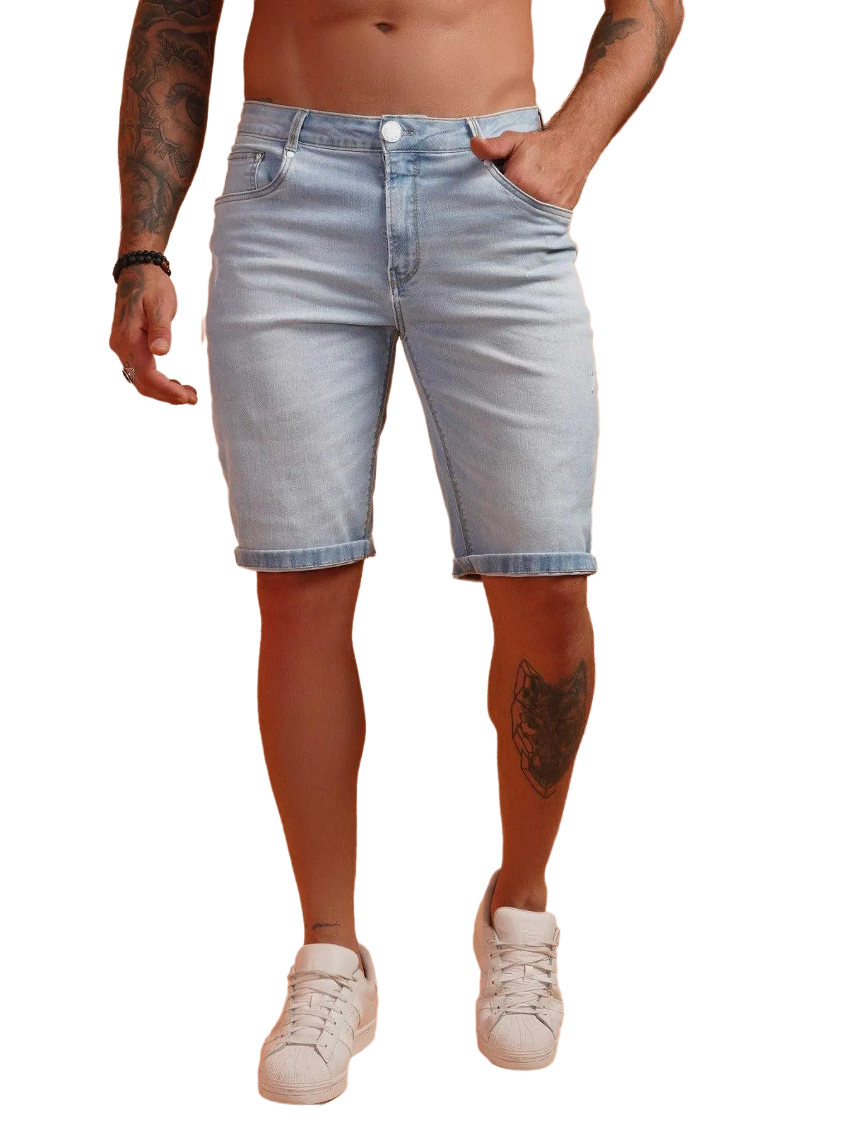 Pit Bull Jeans Men's Jeans Shorts 68968